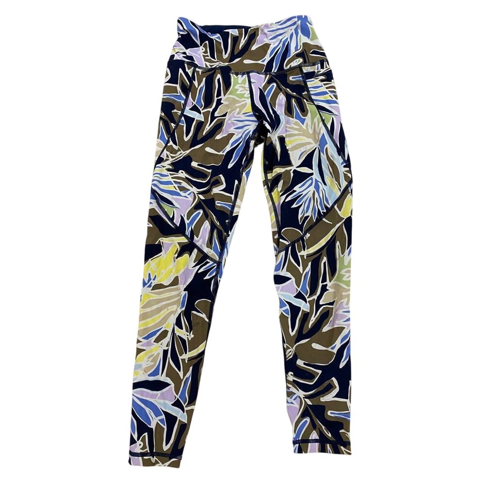 Sweaty Betty Power Pocket Workout Ankle Leggings-Multicolor Print XXS A000107